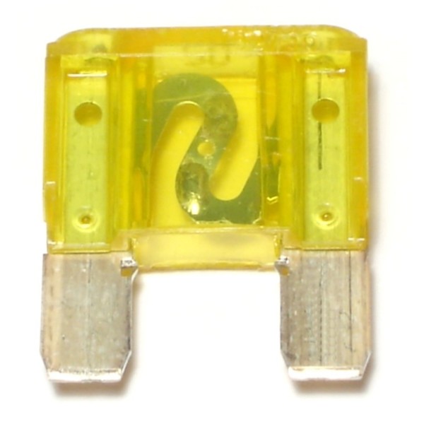 Midwest Fastener Max-20 Yellow Automotive Fuses 4PK 70613